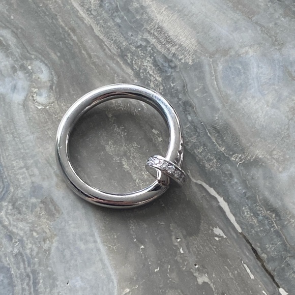 Cartier Juste Un Clou white gold / diamond ring - Picture 6 of 9